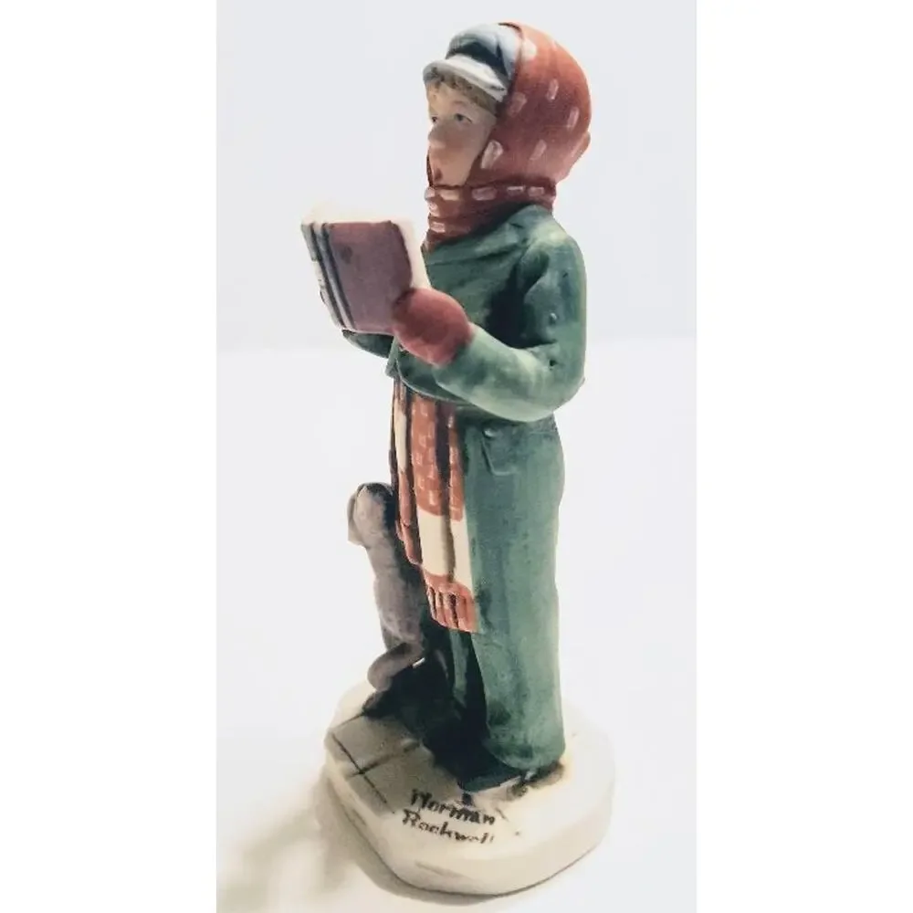 Vintage Norman Rockwell NR-3 Carroler 1973 Dave Grossman 5.5